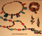 Autumn Berries jewellery set