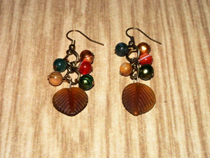 Autumn Foliage earrings