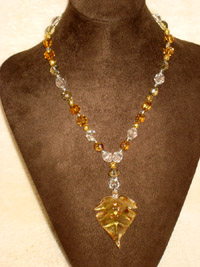 Gold Leaf Necklace