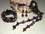 Monet Lilies jewellery set