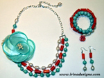Spring Fantasy jewellery set