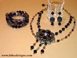 Violet Victoria jewellery set